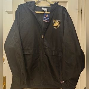 West Point Army Black Knights windbreaker and hat